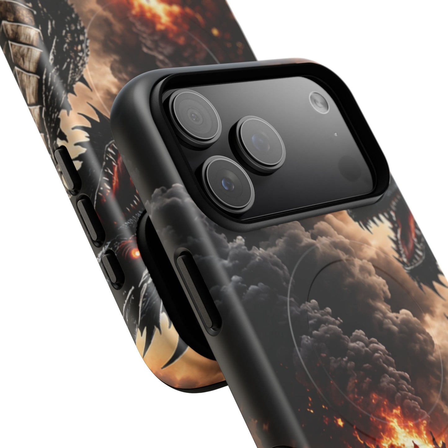 Ashen Dominion™ Tough Magnetic Case for iPhone | MagSafe® Compatible