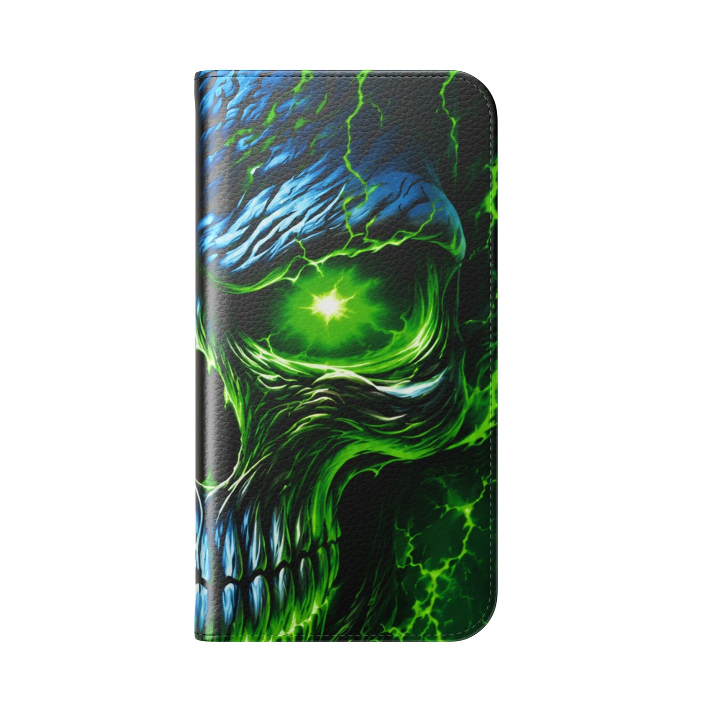 NecroVolt™ Flip Wallet Case for iPhone
