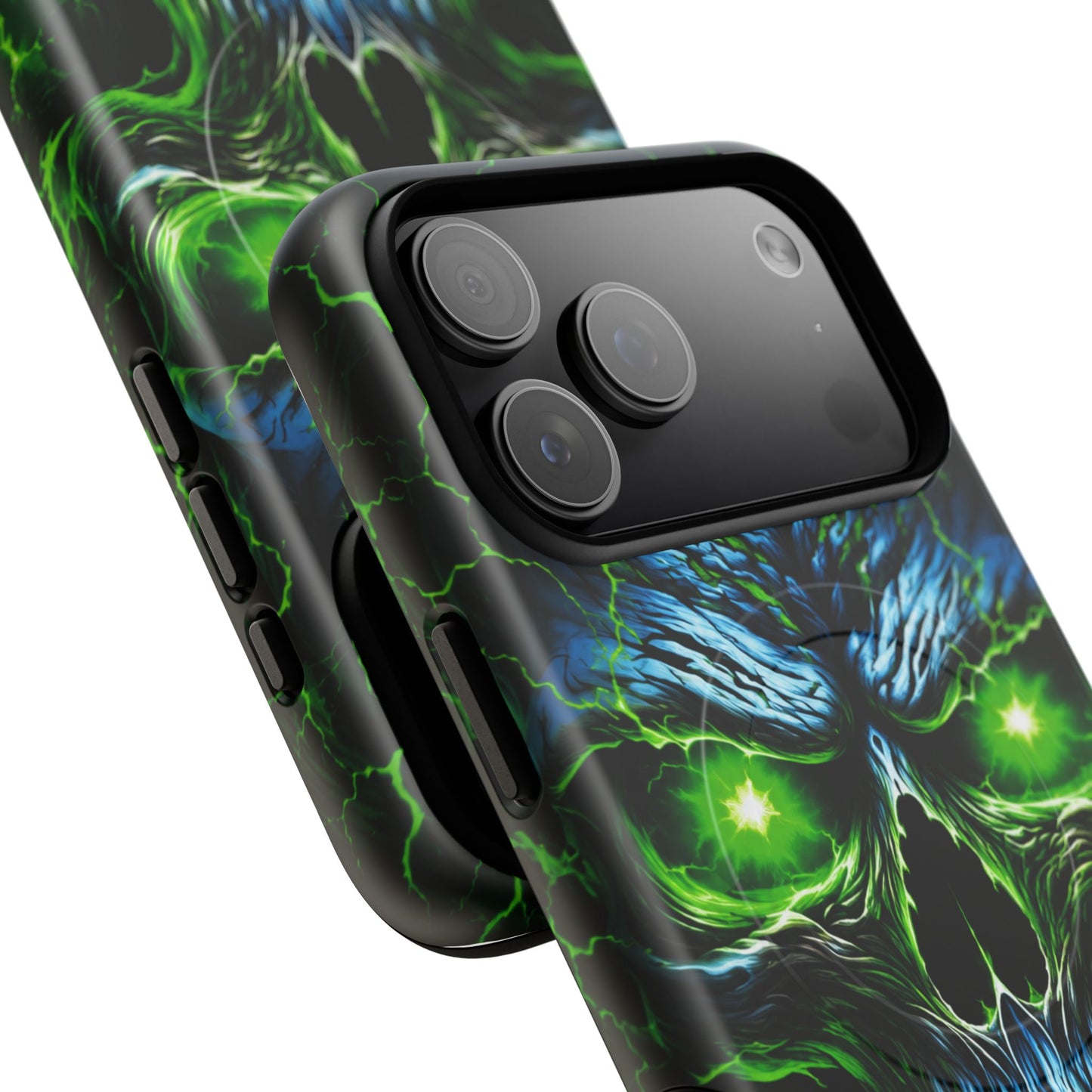 Coque magnétique robuste NecroVolt™ pour iPhone
