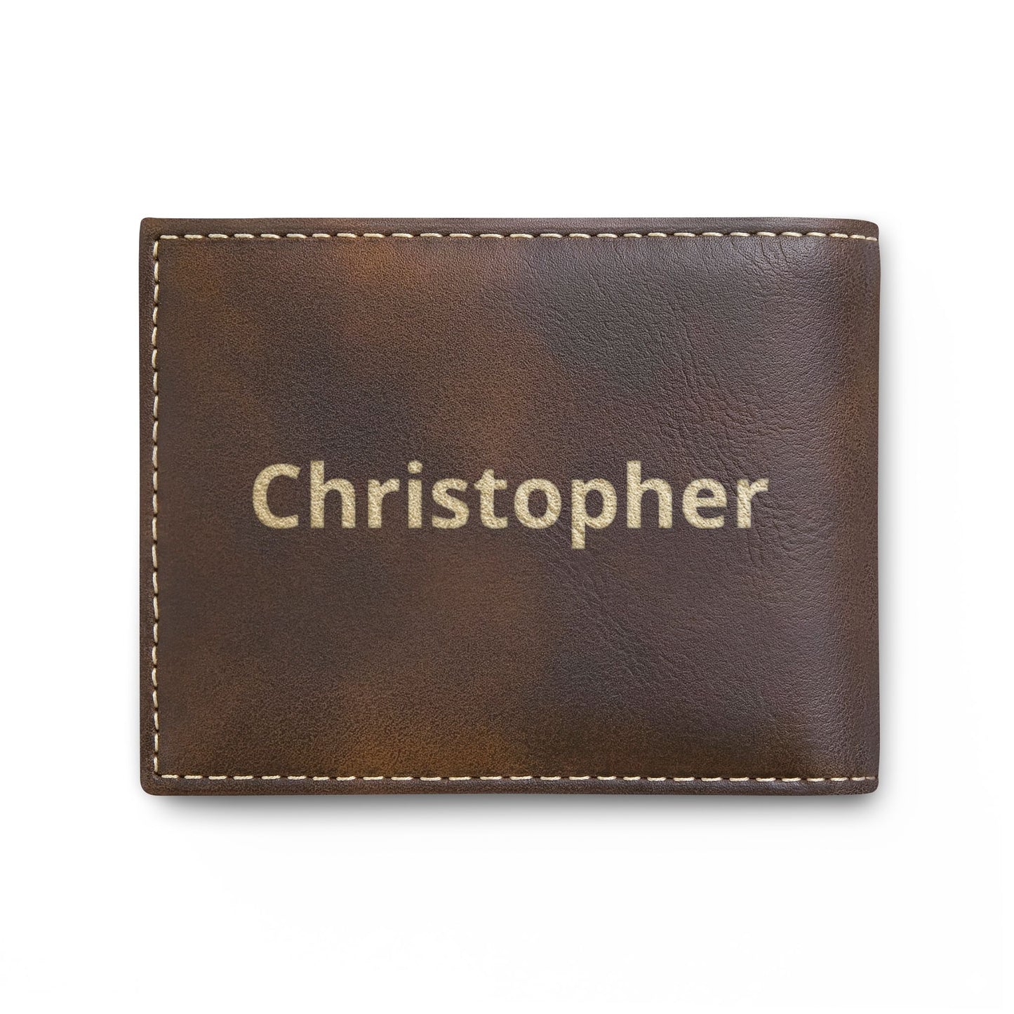 Personalized Take Off™ RFID Bi-Fold Wallet with Flip-Up ID Holder | Custom Engraved Travel Wallet