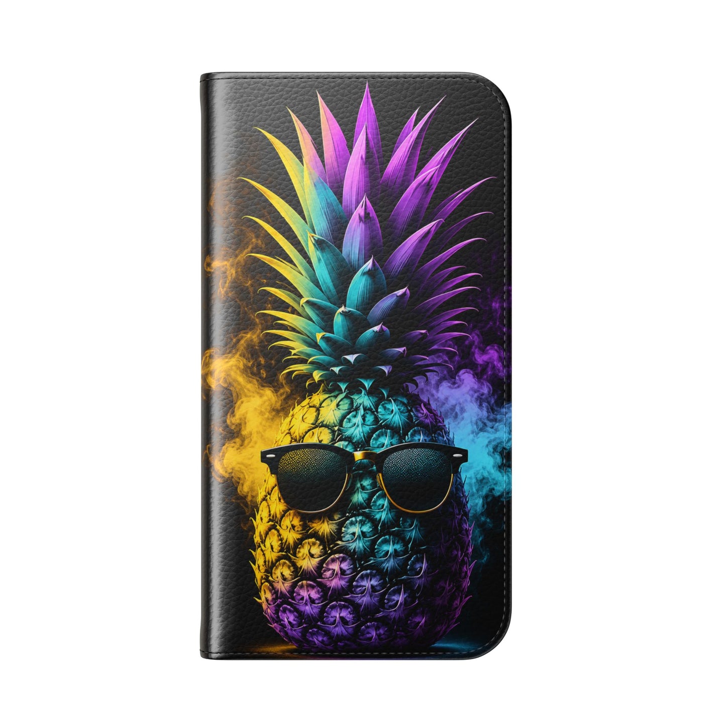 Smokin' Pineapple™ Flip Wallet Case for iPhone
