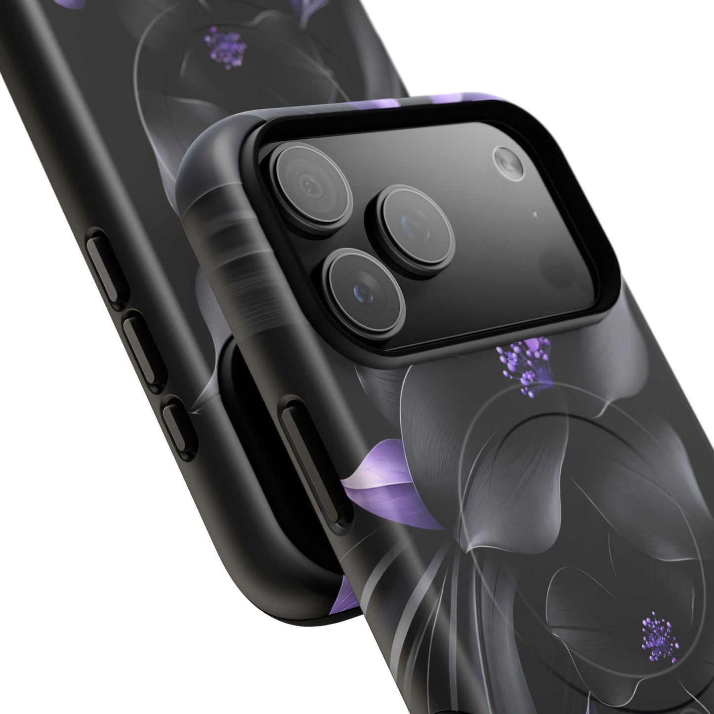 Midnight Lavender™ Tough Magnetic Case for iPhone | MagSafe Compatible Protective Case