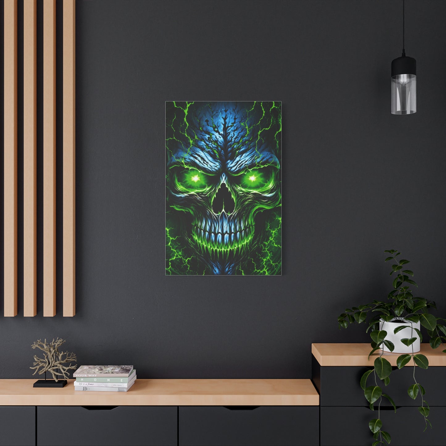 NecroVolt™ Matte Stretched Canvas Wall Art (1.25")