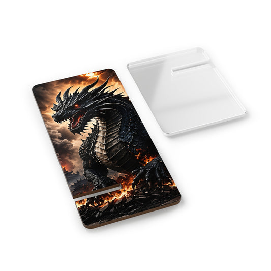 Ashen Dominion™ Mobile Display Stand for Smartphones | Dragon Phone Stand