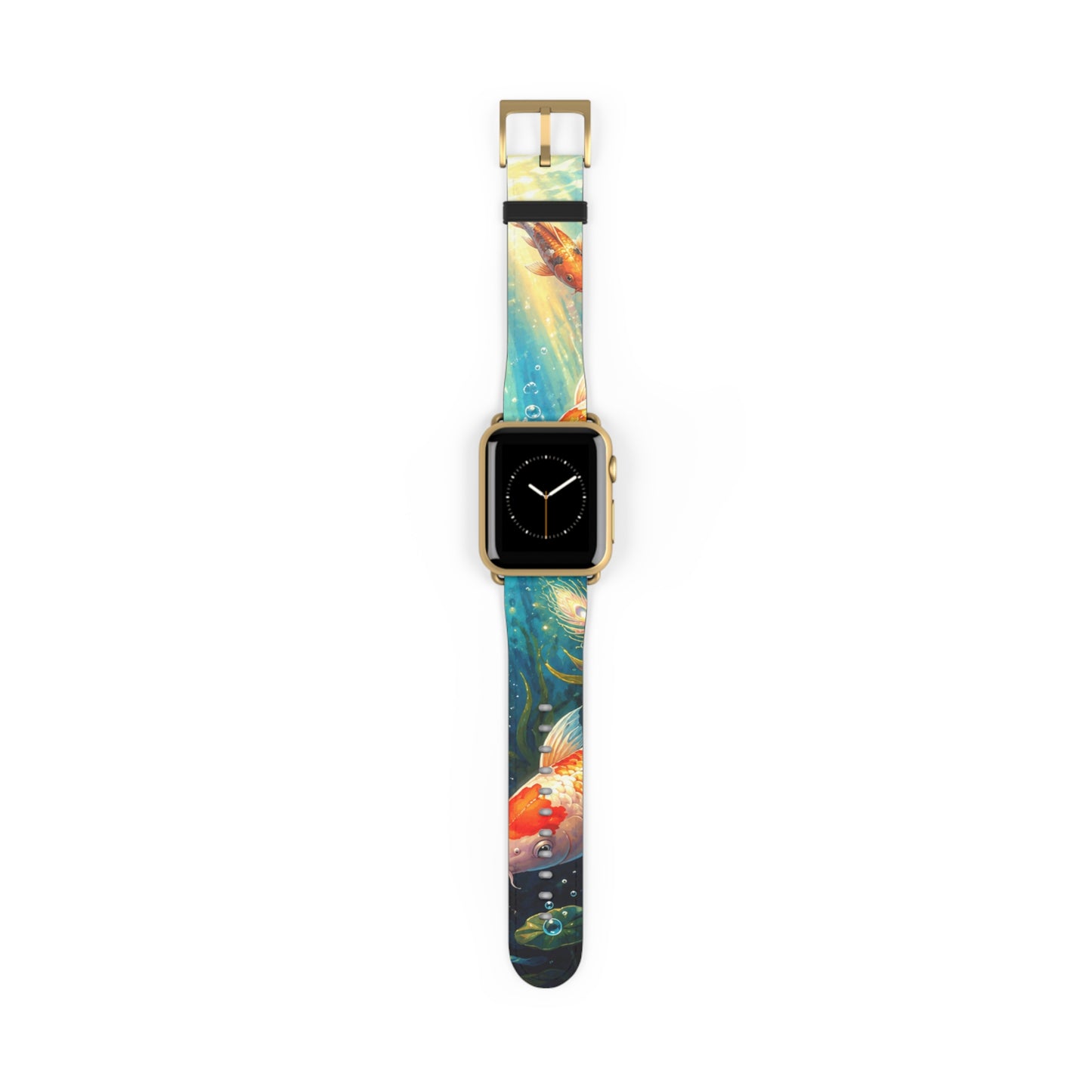 Koi Serenity™ Premium Faux Leather Apple Watch Band