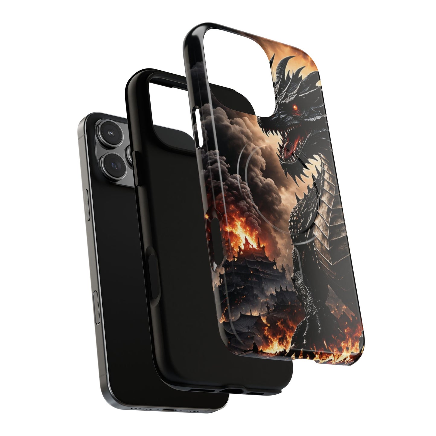 Ashen Dominion™ Tough Magnetic Case for iPhone | MagSafe® Compatible