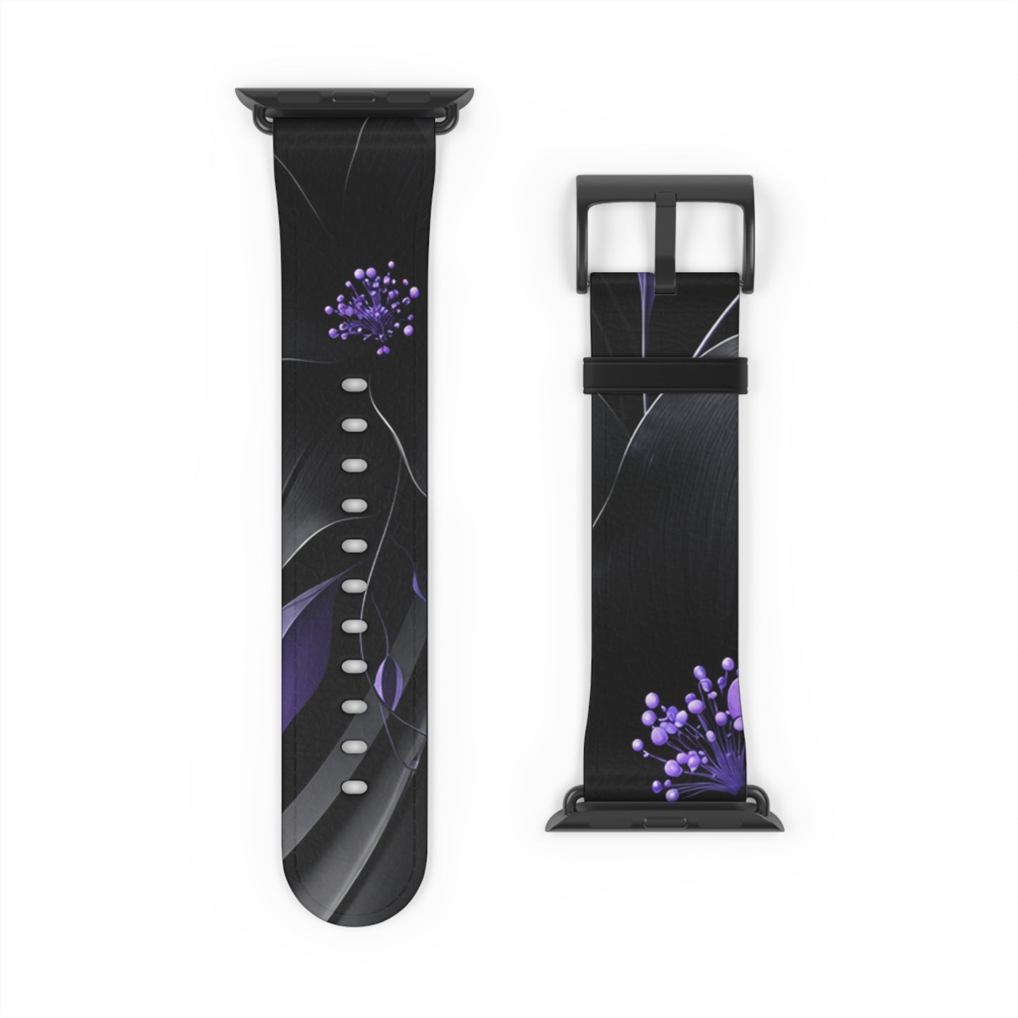 Midnight Lavender™ Apple Watch Band | Premium Faux Leather Strap