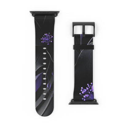 Midnight Lavender™ Apple Watch Band | Premium Faux Leather Strap