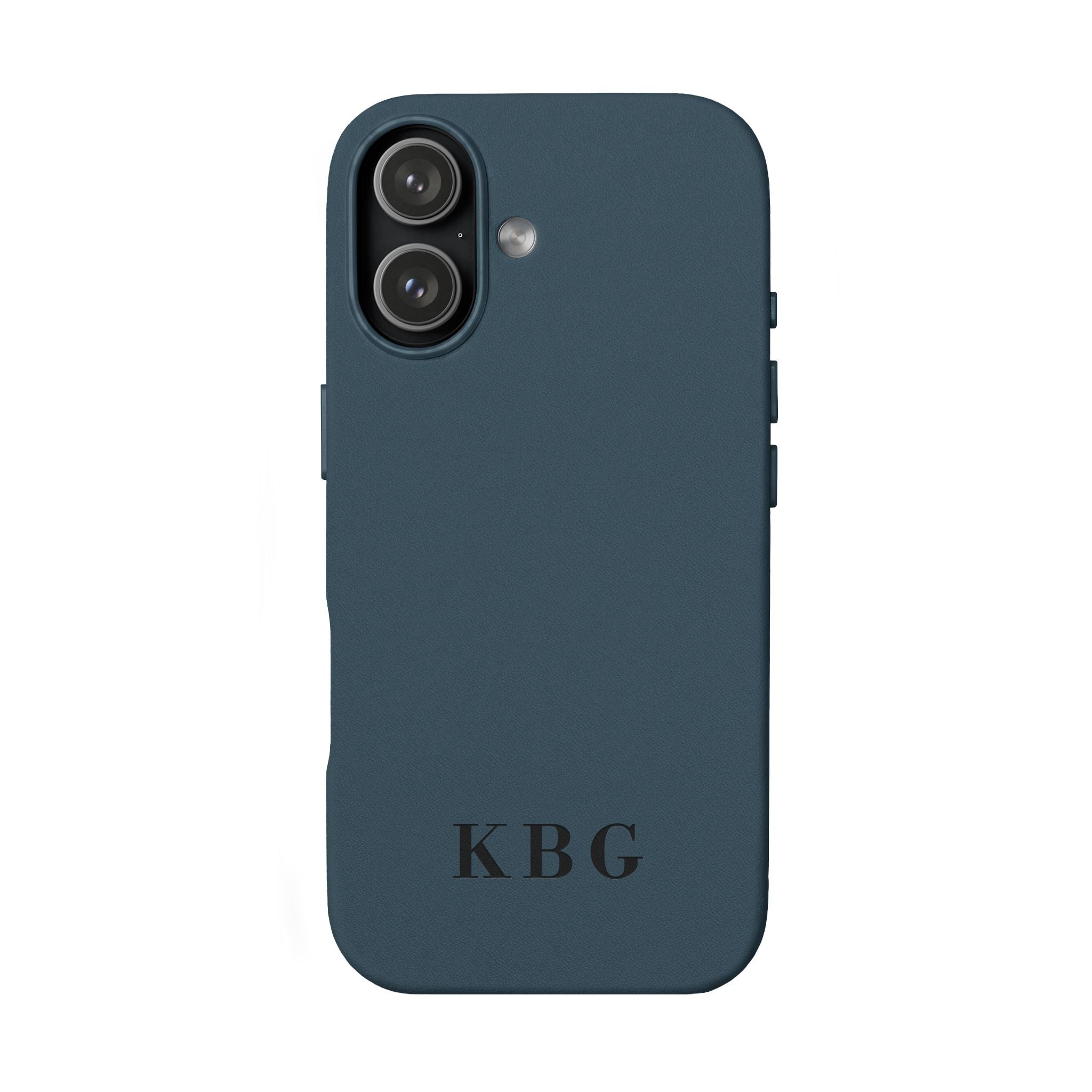 Custom Engraved PU Leather Phone Case | Personalized Monogram