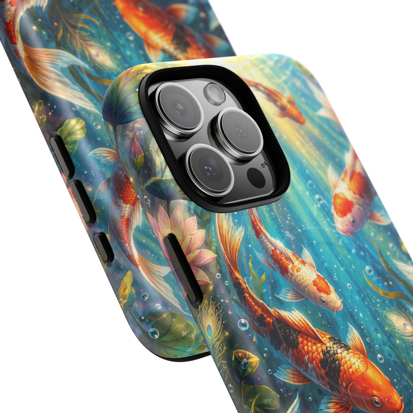 Koi Serenity™ Tough Magnetic Case for iPhone (MagSafe Compatible)