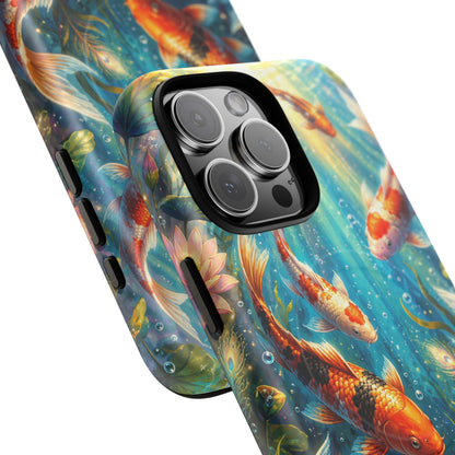 Koi Serenity™ Tough Magnetic Case for iPhone (MagSafe Compatible)