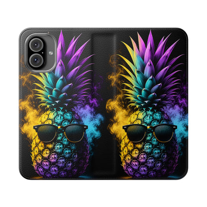 Smokin' Pineapple™ Flip Wallet Case for iPhone