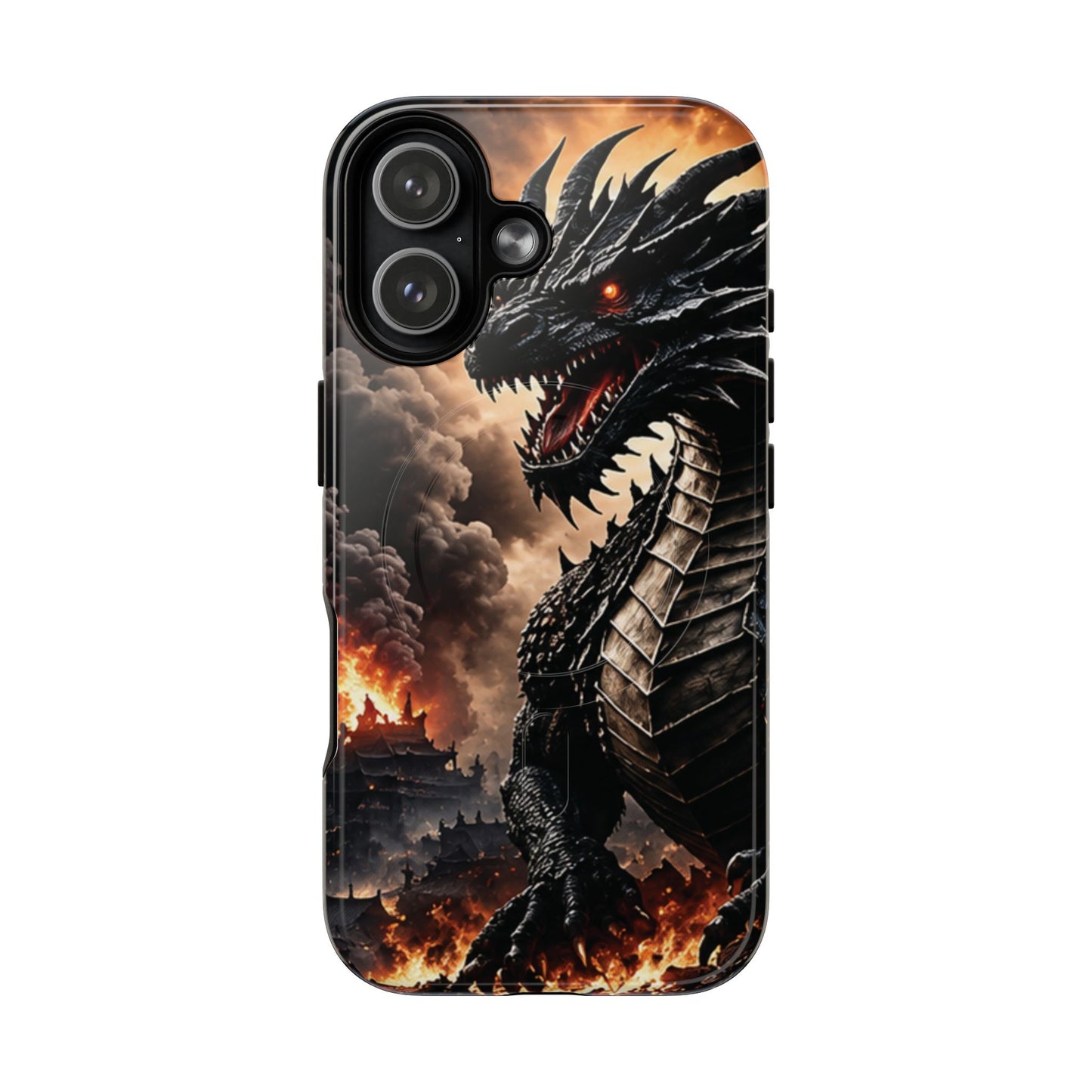 Ashen Dominion™ Tough Magnetic Case for iPhone | MagSafe® Compatible