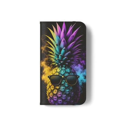 Smokin' Pineapple™ Flip Wallet Case for iPhone