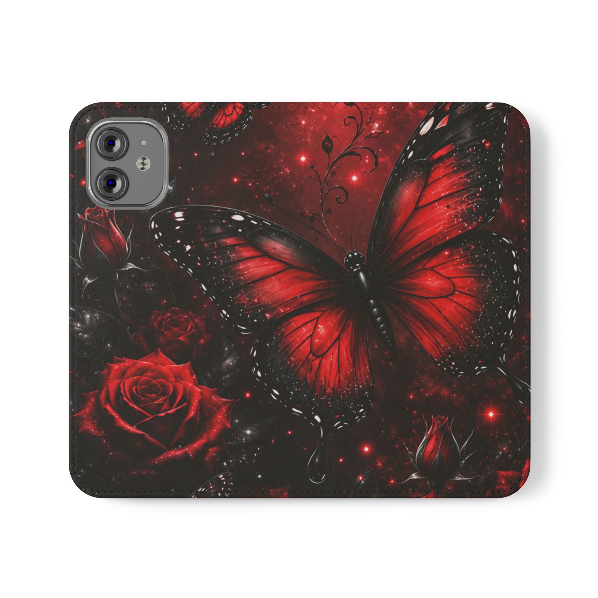 Crimson Metamorphosis™ Flip Wallet Case for iPhone