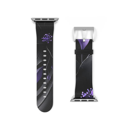Midnight Lavender™ Apple Watch Band | Premium Faux Leather Strap