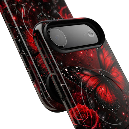 Étui robuste magnétique Crimson Metamorphosis™ pour la série iPhone 13-17