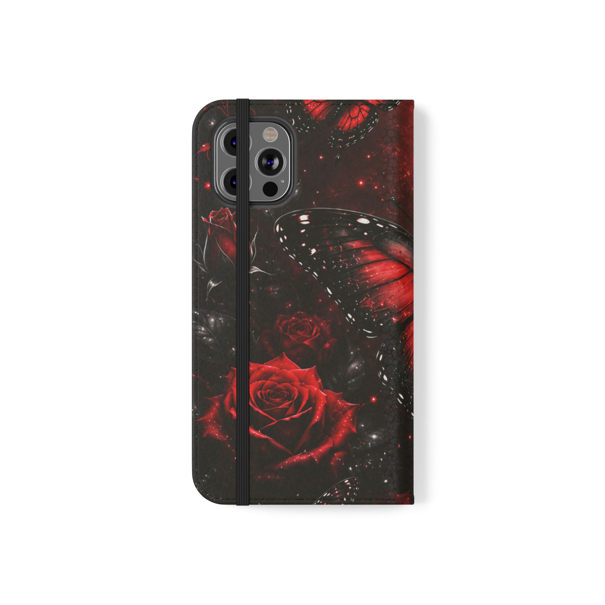 Crimson Metamorphosis™ Flip Wallet Case for iPhone