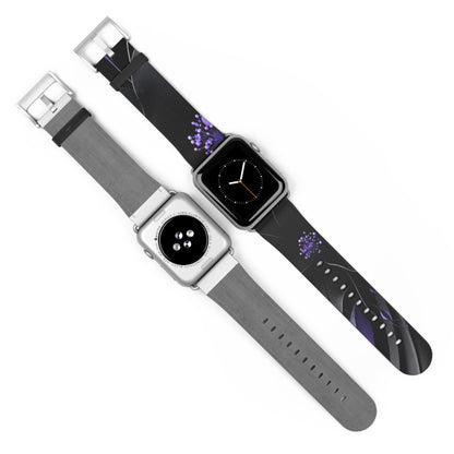 Midnight Lavender™ Apple Watch Band | Premium Faux Leather Strap