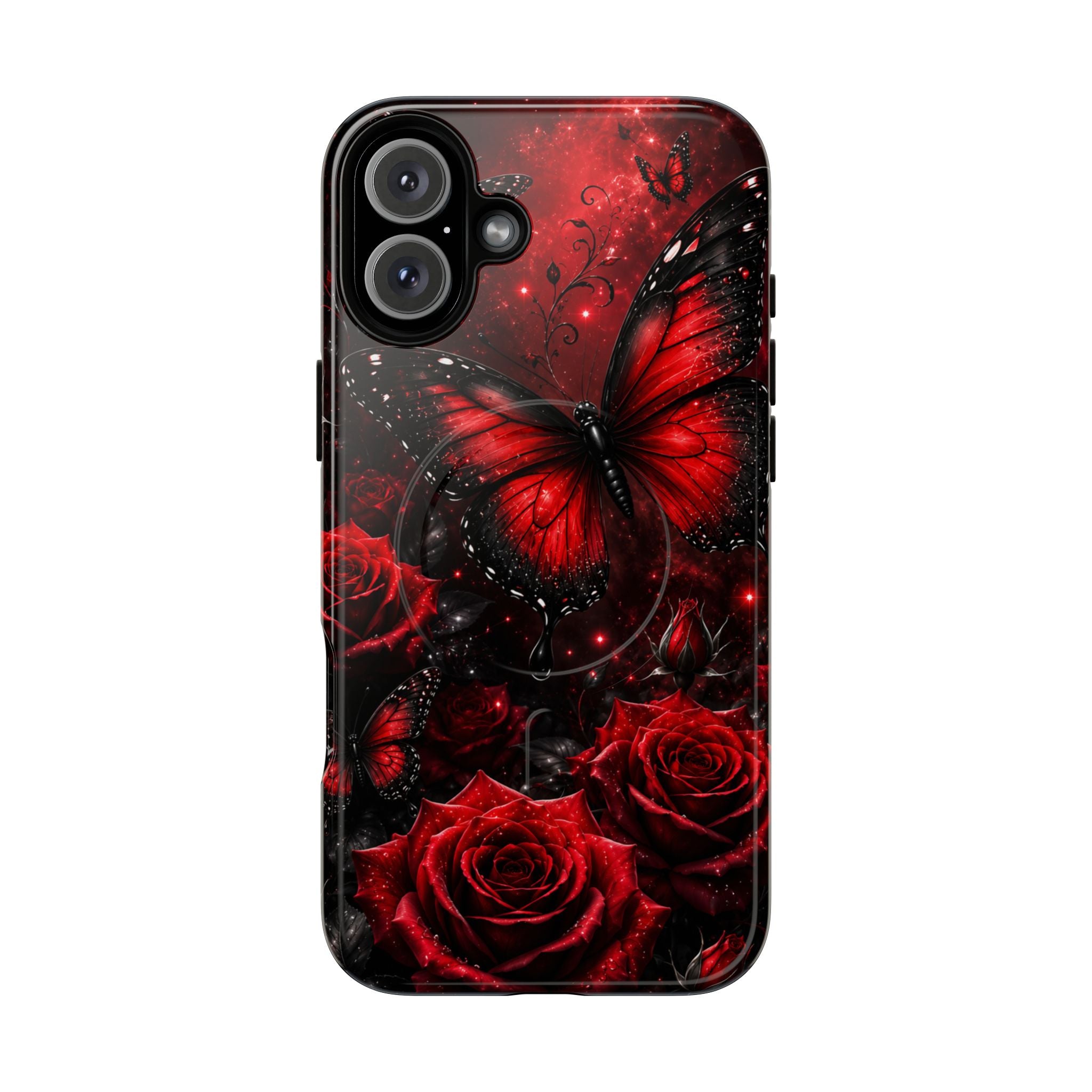 Crimson Metamorphosis™ Magnetic Tough Case for iPhone 13-17 Series