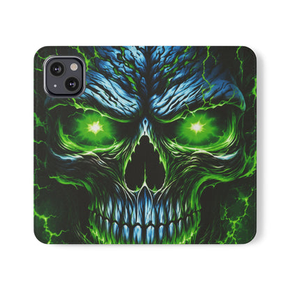 NecroVolt™ Flip Wallet Case for iPhone