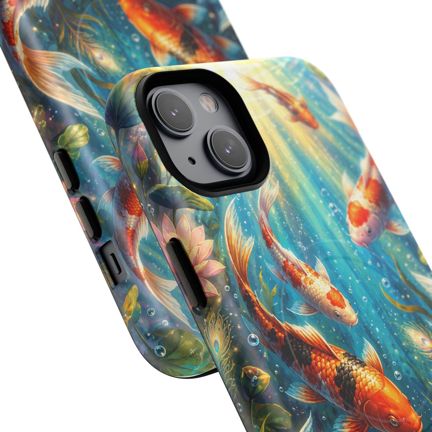 Koi Serenity™ Tough Magnetic Case for iPhone (MagSafe Compatible)