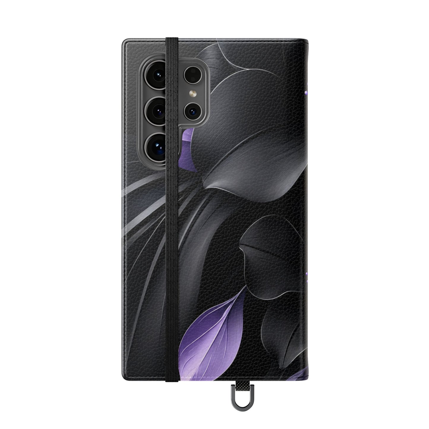 Midnight Lavender™ Flip Case for Samsung Galaxy | Premium Vegan Leather Wallet Case
