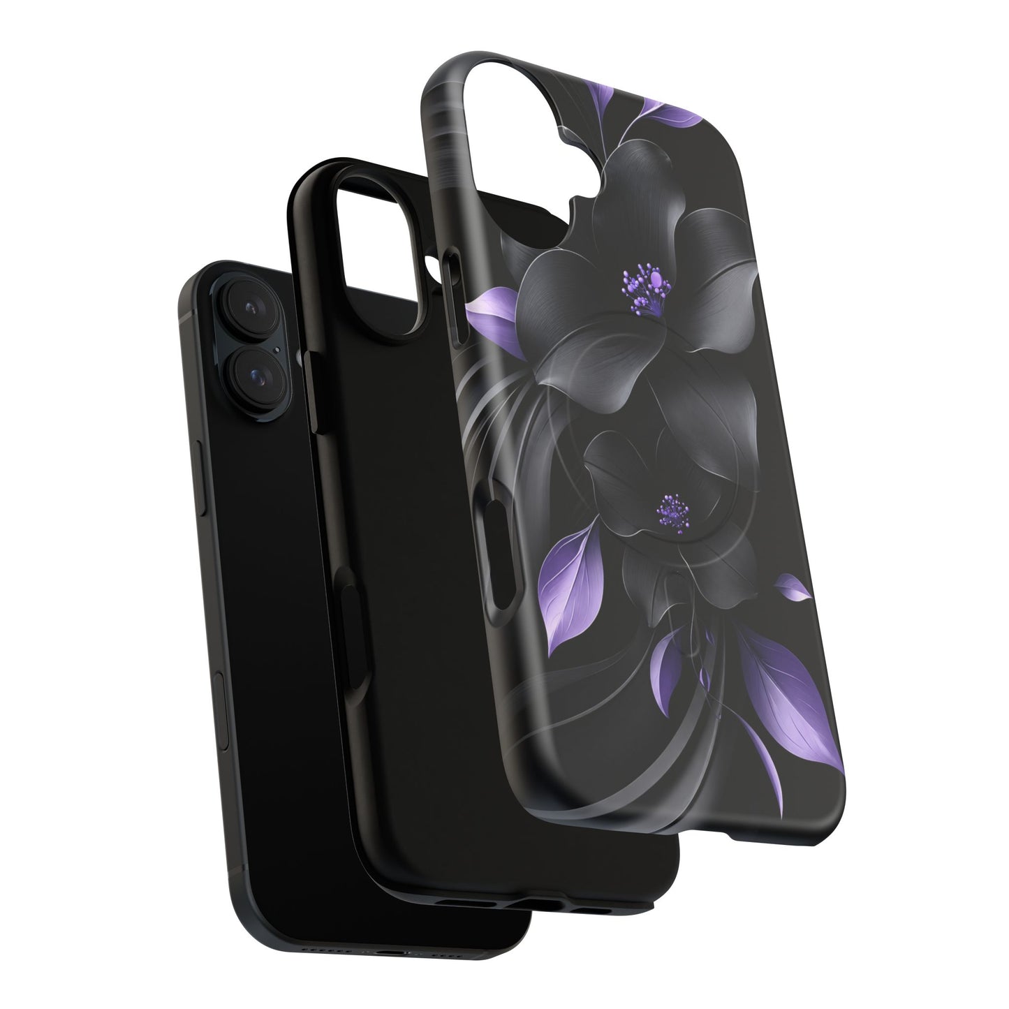 Midnight Lavender™ Tough Magnetic Case for iPhone | MagSafe Compatible Protective Case