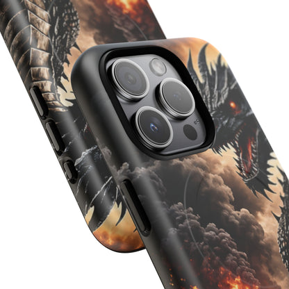 Ashen Dominion™ Tough Magnetic Case for iPhone | MagSafe® Compatible