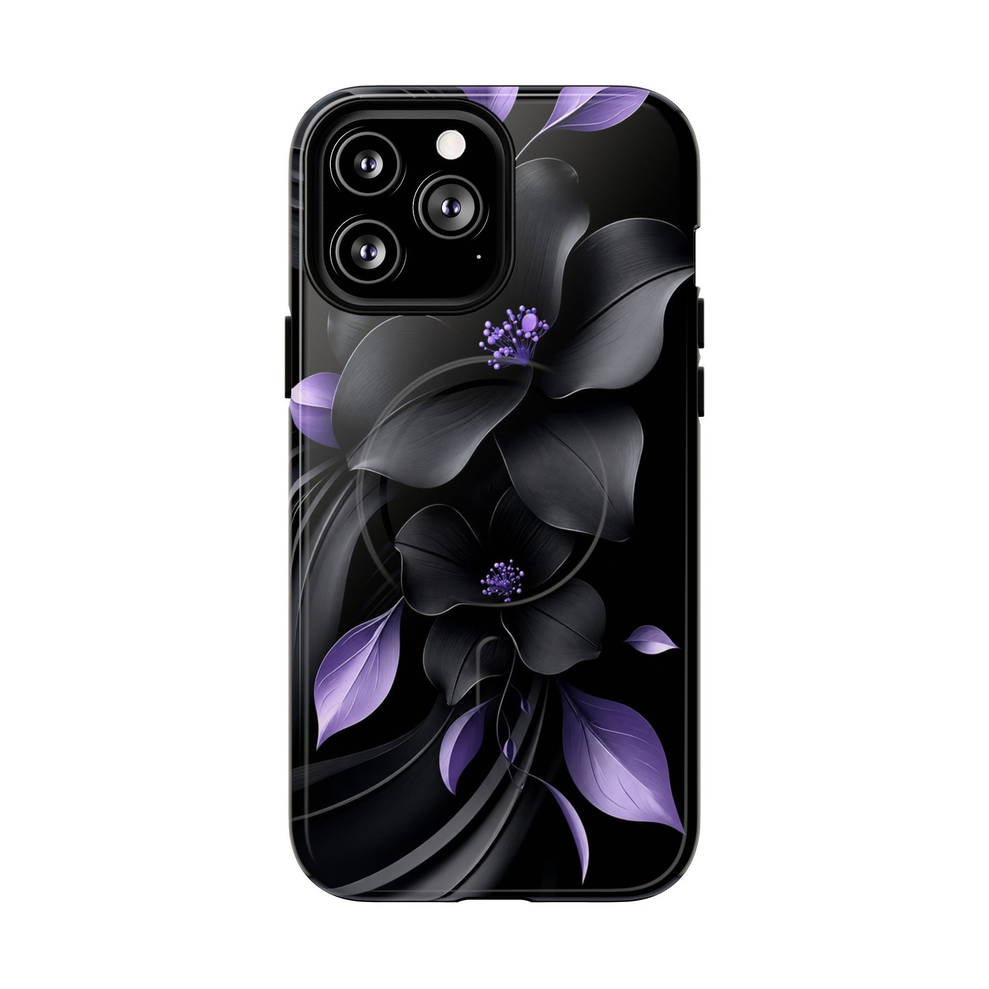Midnight Lavender™ Tough Magnetic Case for iPhone | MagSafe Compatible Protective Case