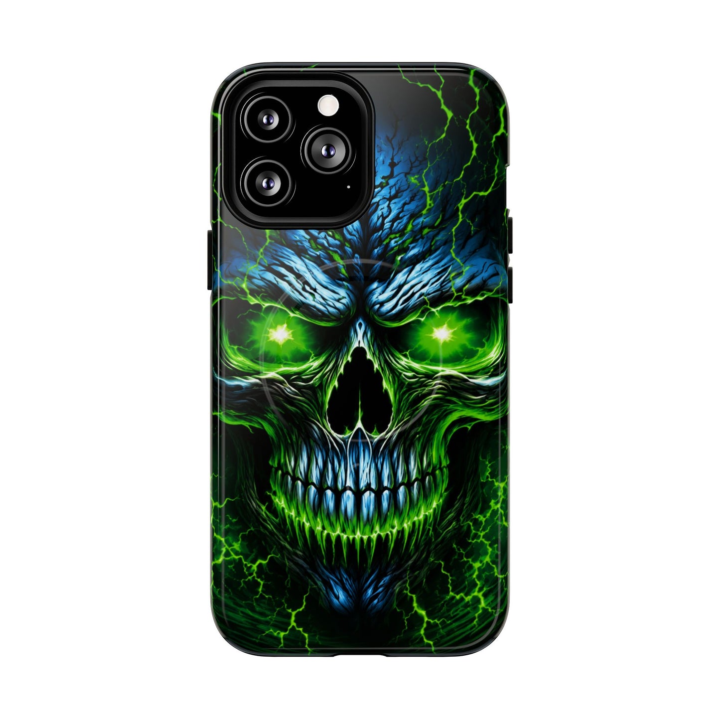 Coque magnétique robuste NecroVolt™ pour iPhone