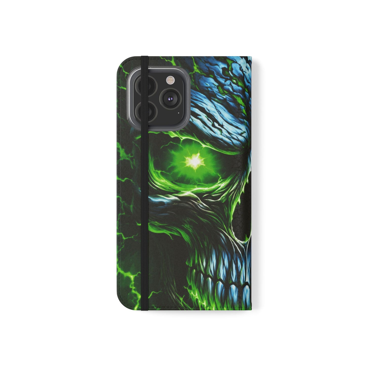 NecroVolt™ Flip Wallet Case for iPhone