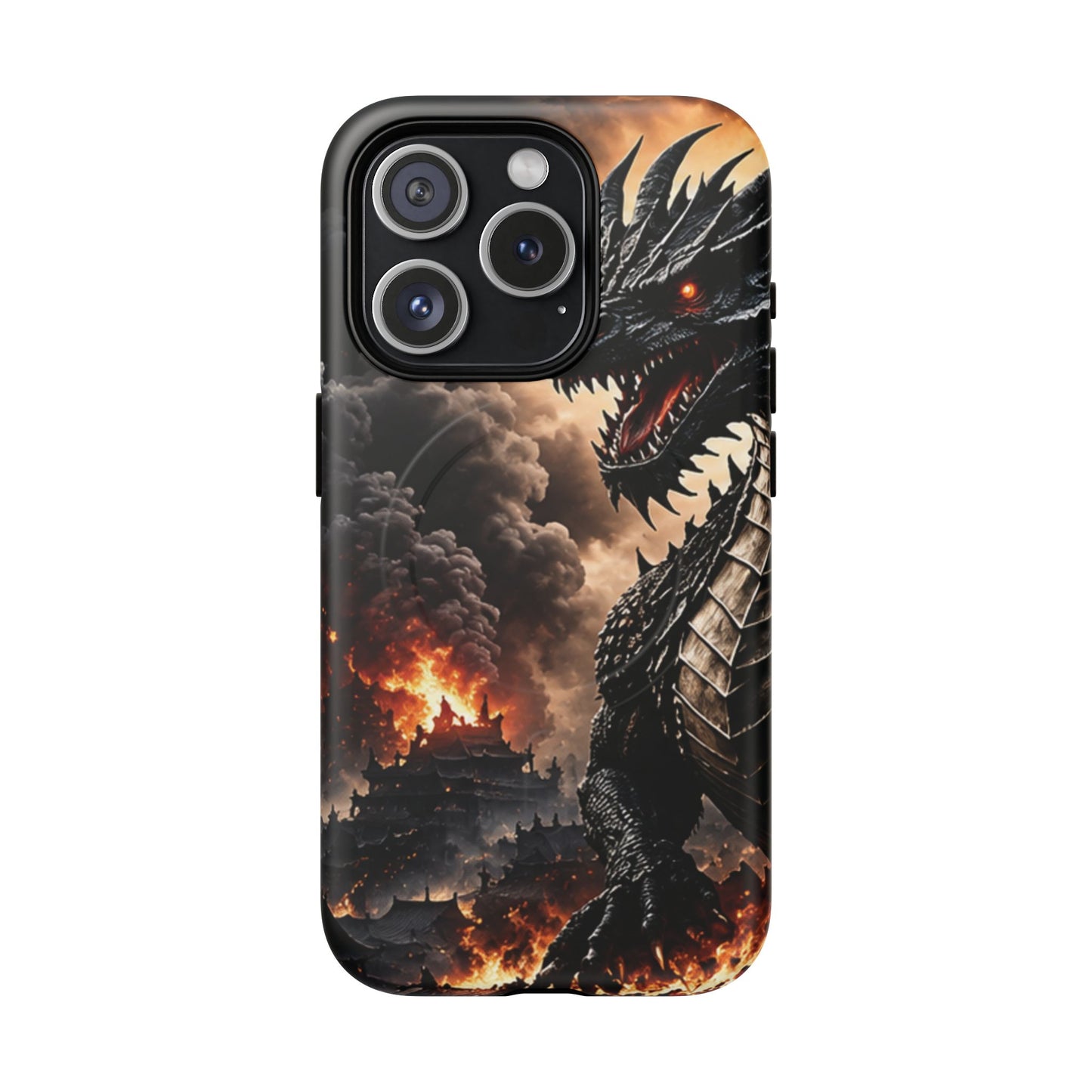 Ashen Dominion™ Tough Magnetic Case for iPhone | MagSafe® Compatible