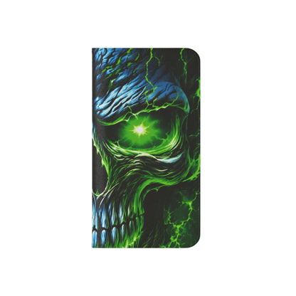NecroVolt™ Flip Wallet Case for iPhone