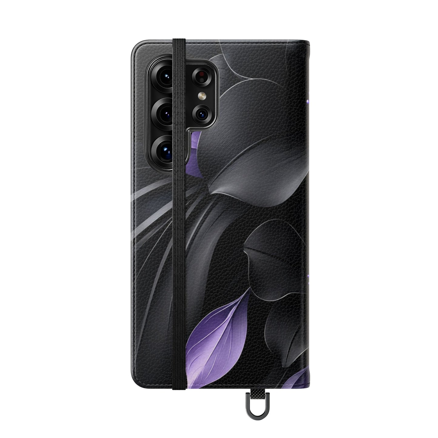 Midnight Lavender™ Flip Case for Samsung Galaxy | Premium Vegan Leather Wallet Case