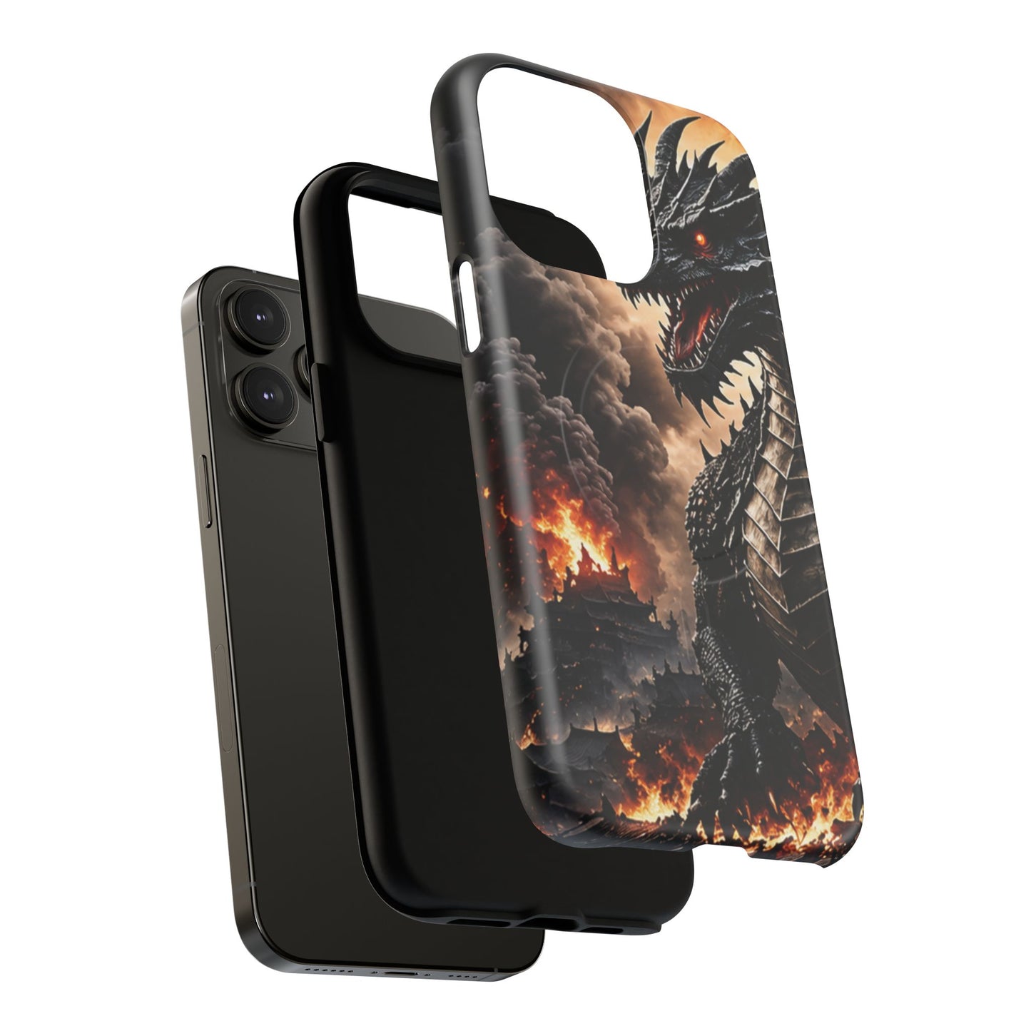 Ashen Dominion™ Tough Magnetic Case for iPhone | MagSafe® Compatible
