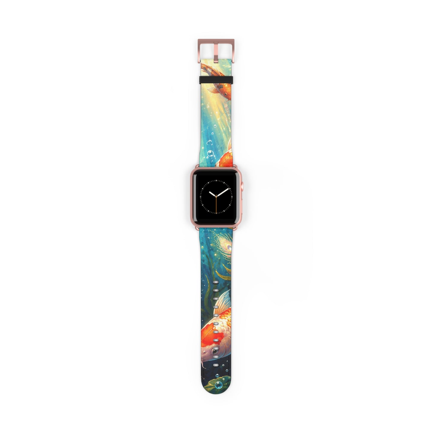 Koi Serenity™ Premium Faux Leather Apple Watch Band