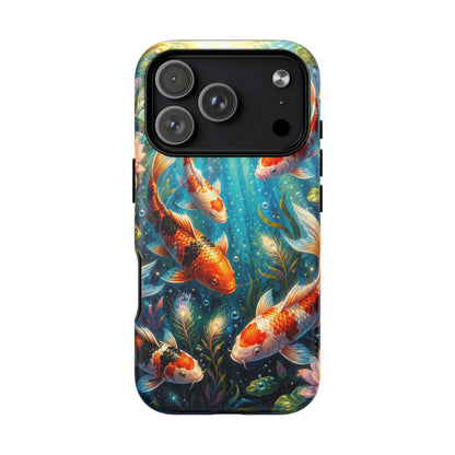 Koi Serenity™ Tough Magnetic Case for iPhone (MagSafe Compatible)