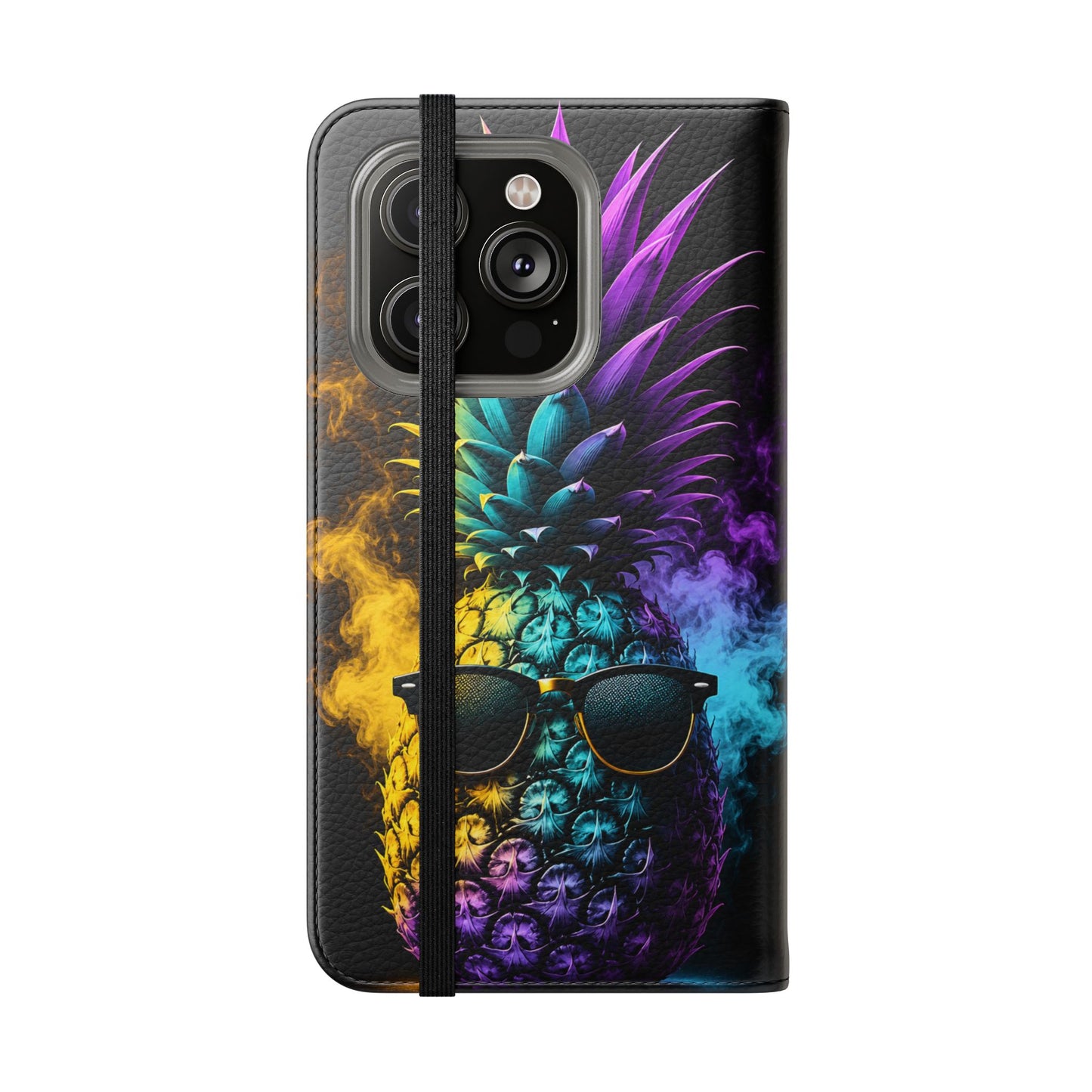 Smokin' Pineapple™ Flip Wallet Case for iPhone