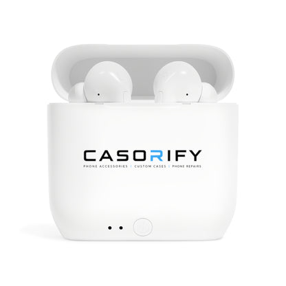 Écouteurs sans fil Bluetooth Casorify® avec boîtier de charge