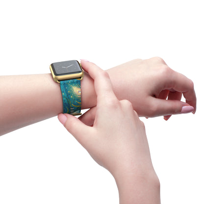 Koi Serenity™ Premium Faux Leather Apple Watch Band