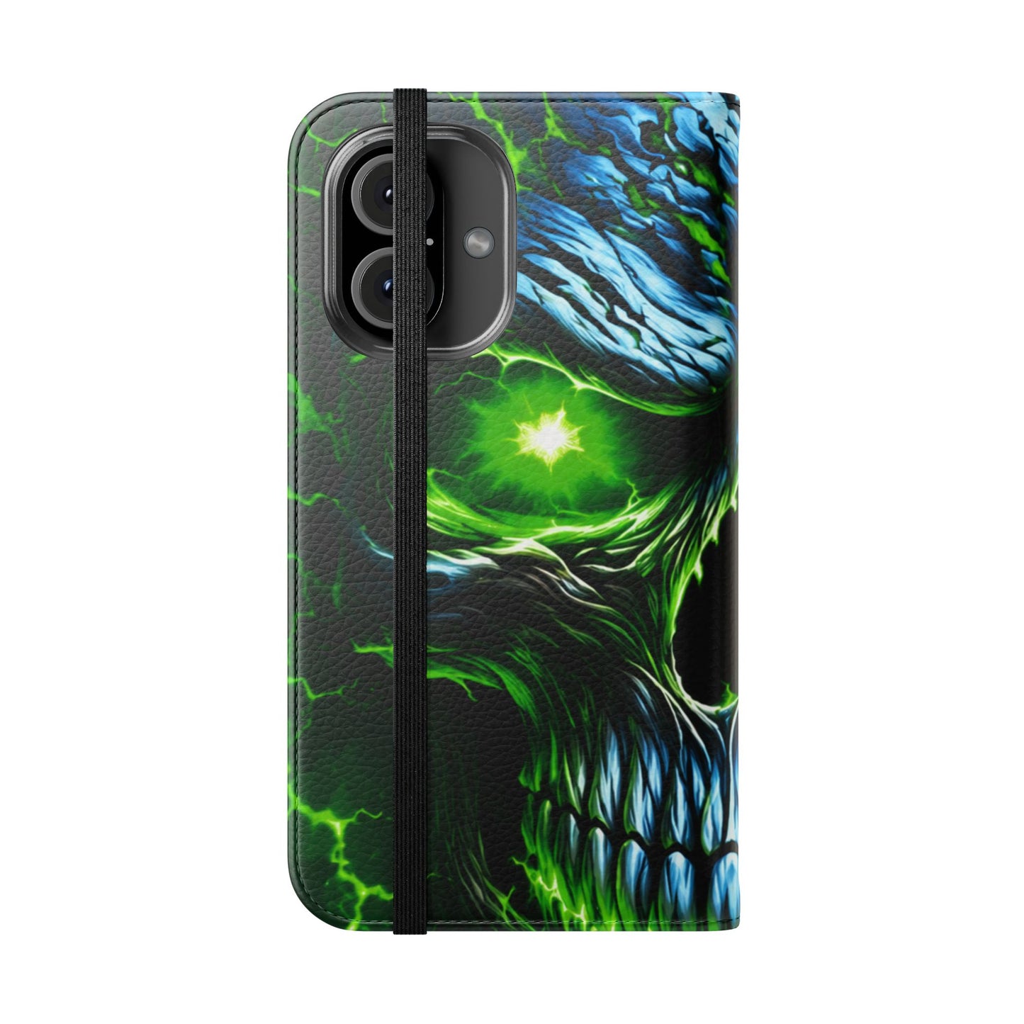NecroVolt™ Flip Wallet Case for iPhone