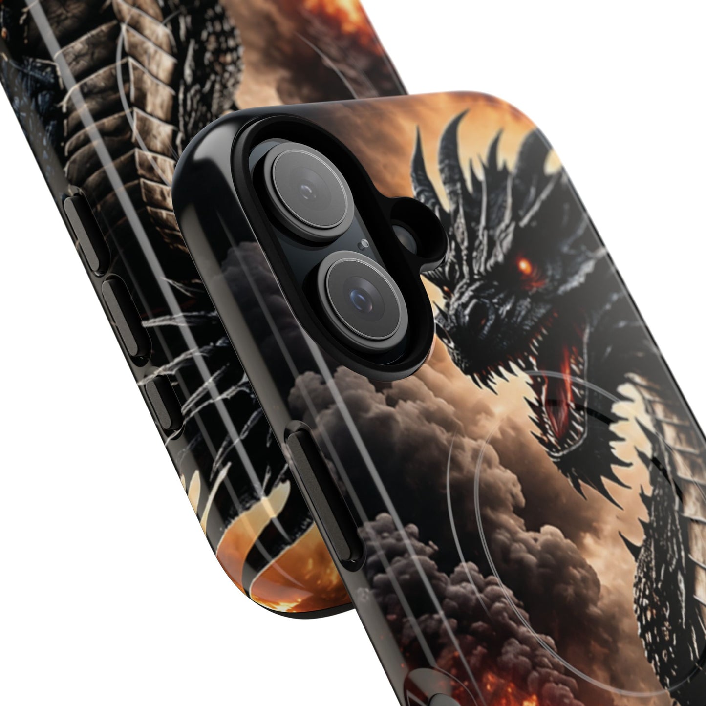 Ashen Dominion™ Tough Magnetic Case for iPhone | MagSafe® Compatible