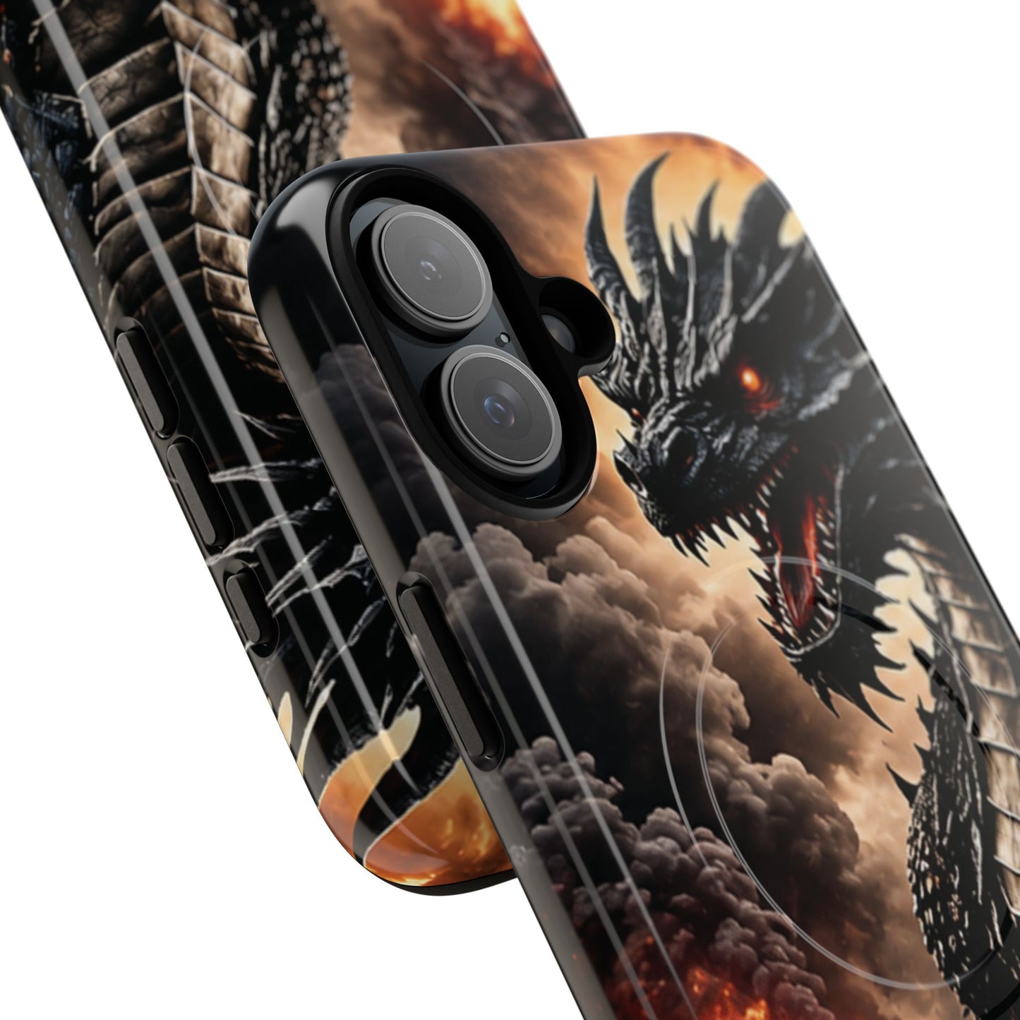 Ashen Dominion™ Tough Magnetic Case for iPhone | MagSafe® Compatible