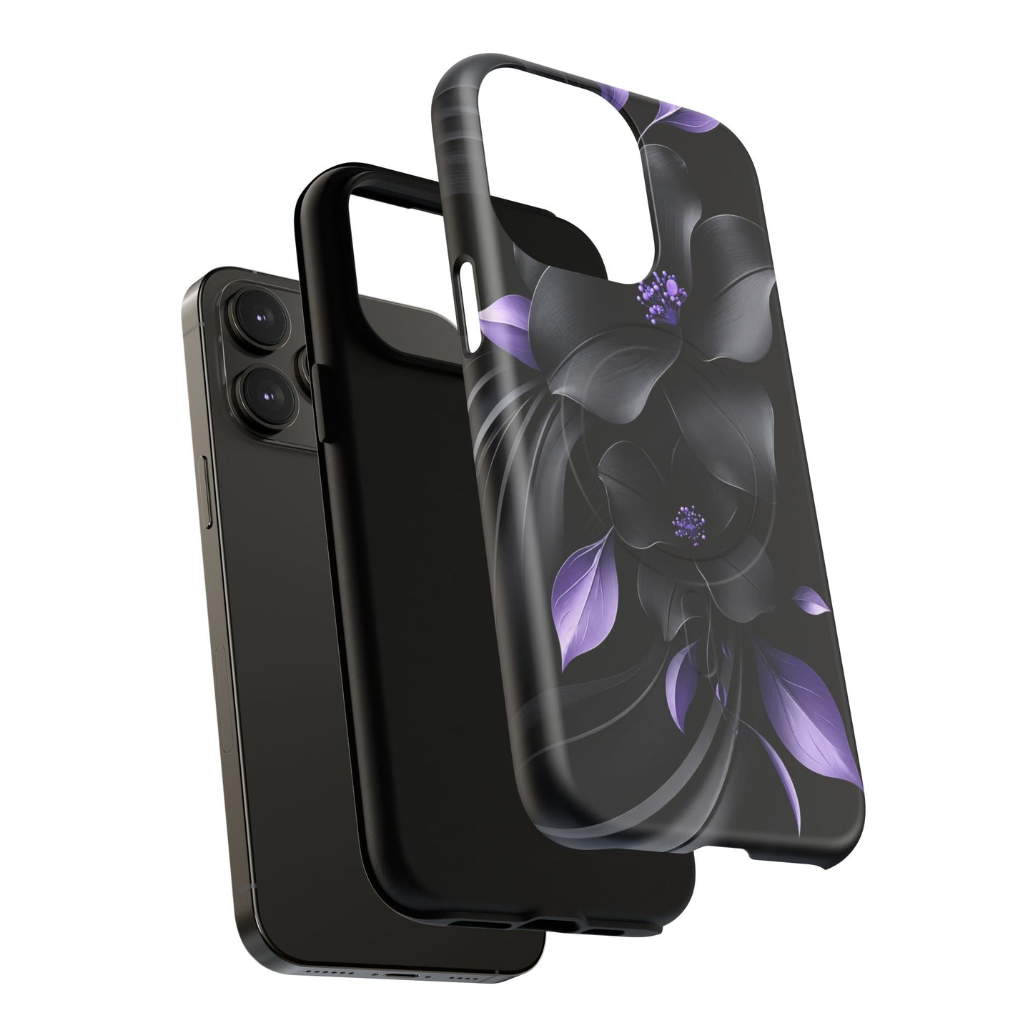 Midnight Lavender™ Tough Magnetic Case for iPhone | MagSafe Compatible Protective Case