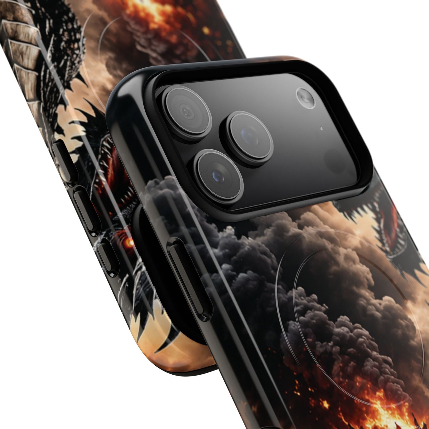 Ashen Dominion™ Tough Magnetic Case for iPhone | MagSafe® Compatible