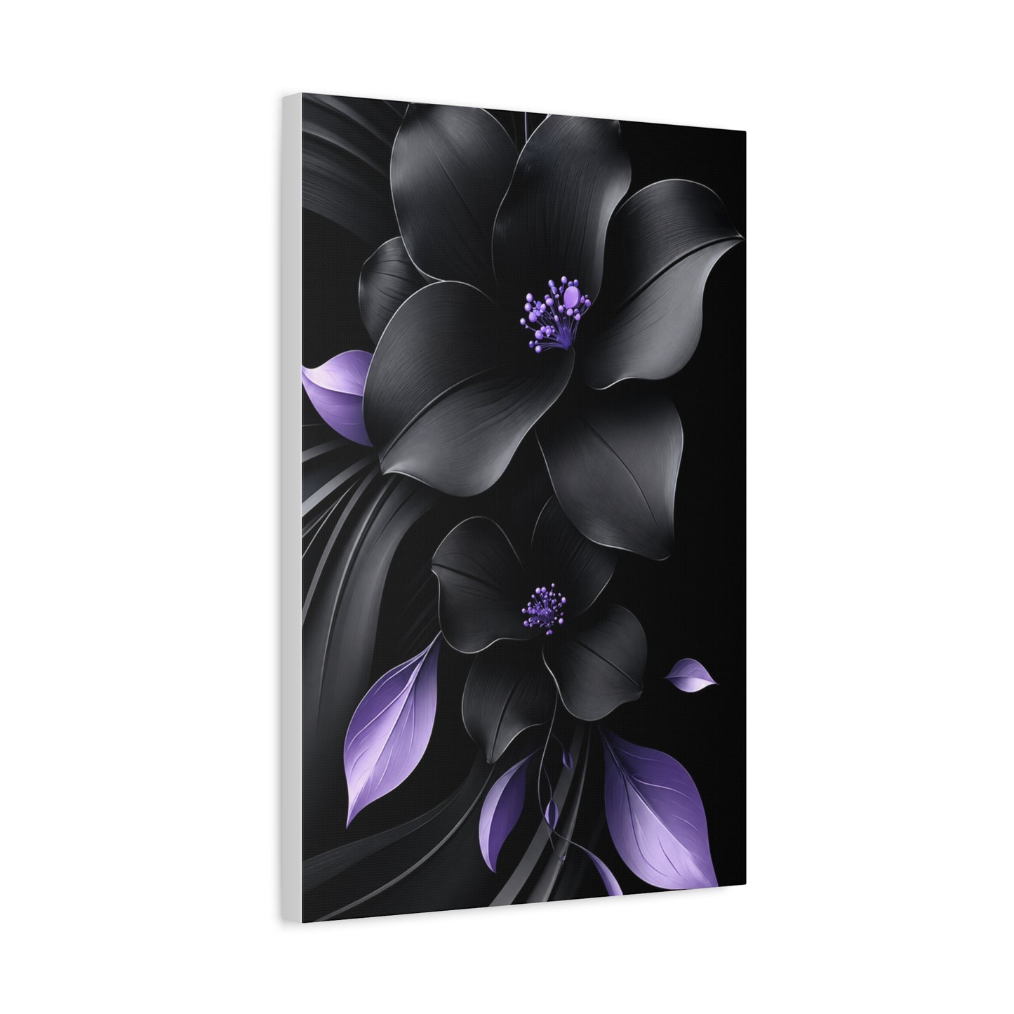 Midnight Lavender™ Matte Stretched Canvas Wall Art (1.25")