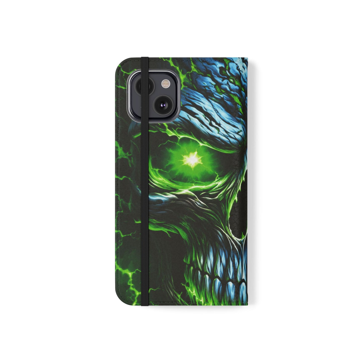 NecroVolt™ Flip Wallet Case for iPhone