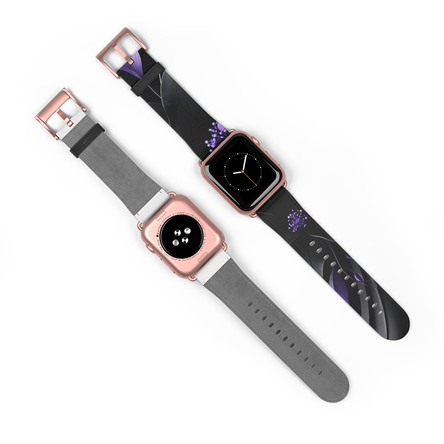 Midnight Lavender™ Apple Watch Band | Premium Faux Leather Strap