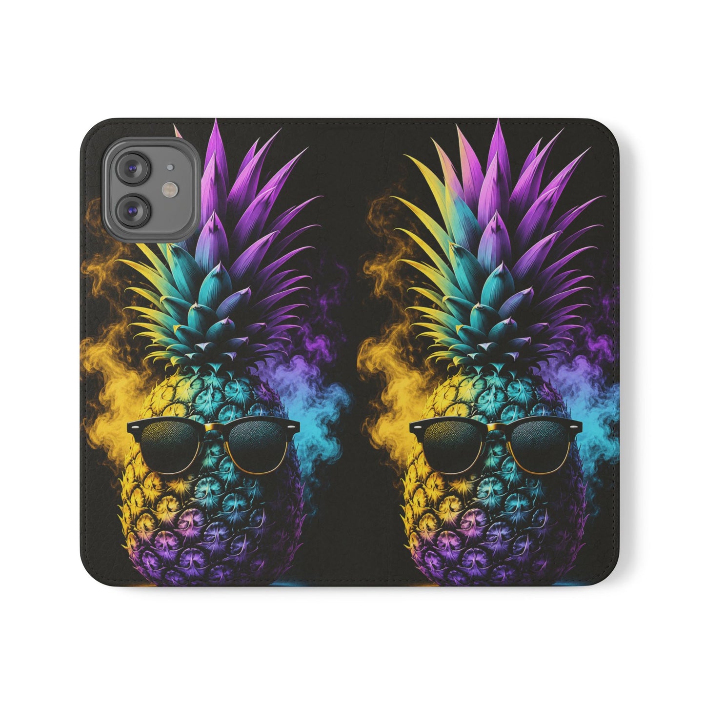 Smokin' Pineapple™ Flip Wallet Case for iPhone